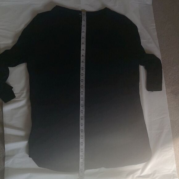 Olsen Ladies Crew Neck 3/4 Sleeves Casual Top Navy Blue 5/6 - Picture 12 of 16